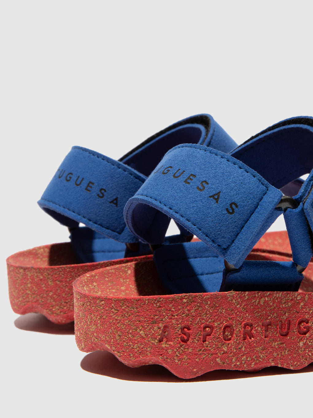 Thong Sandals FIZZ Blue Suede