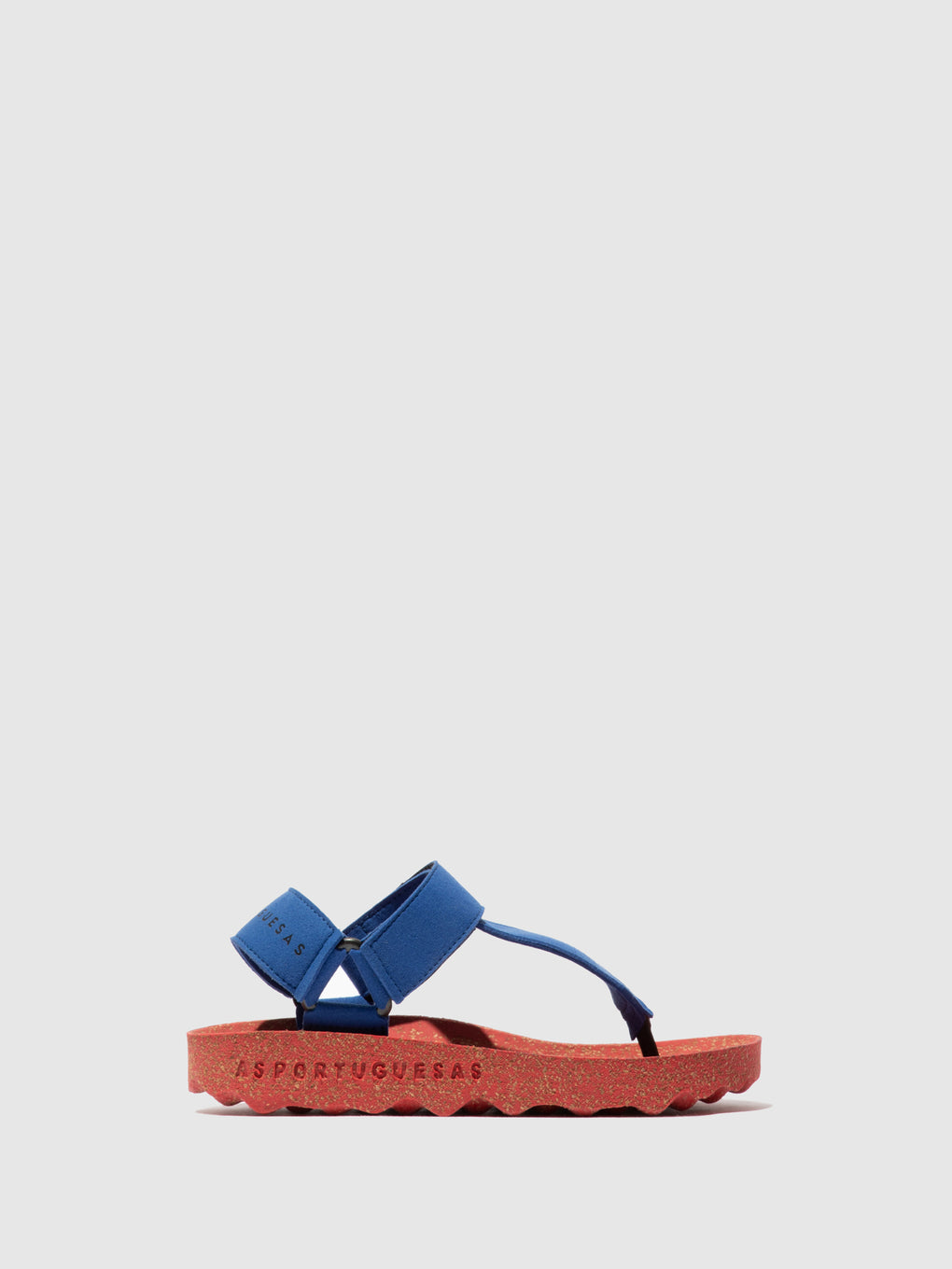 Thong Sandals FIZZ Blue Suede