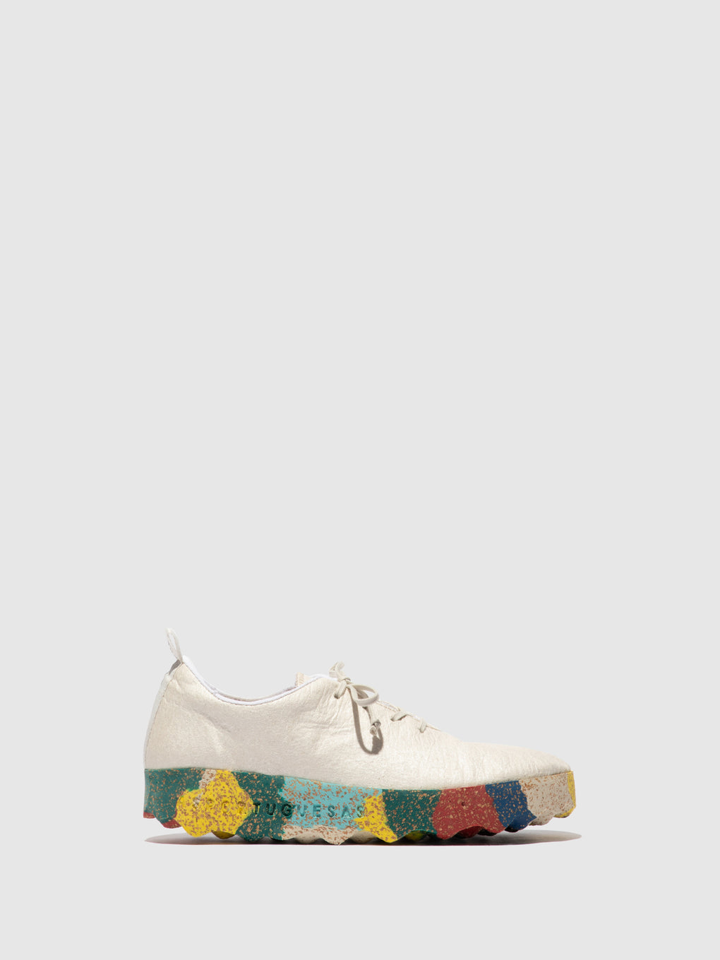 Lace-up Trainers CAMP Natural Pinatex