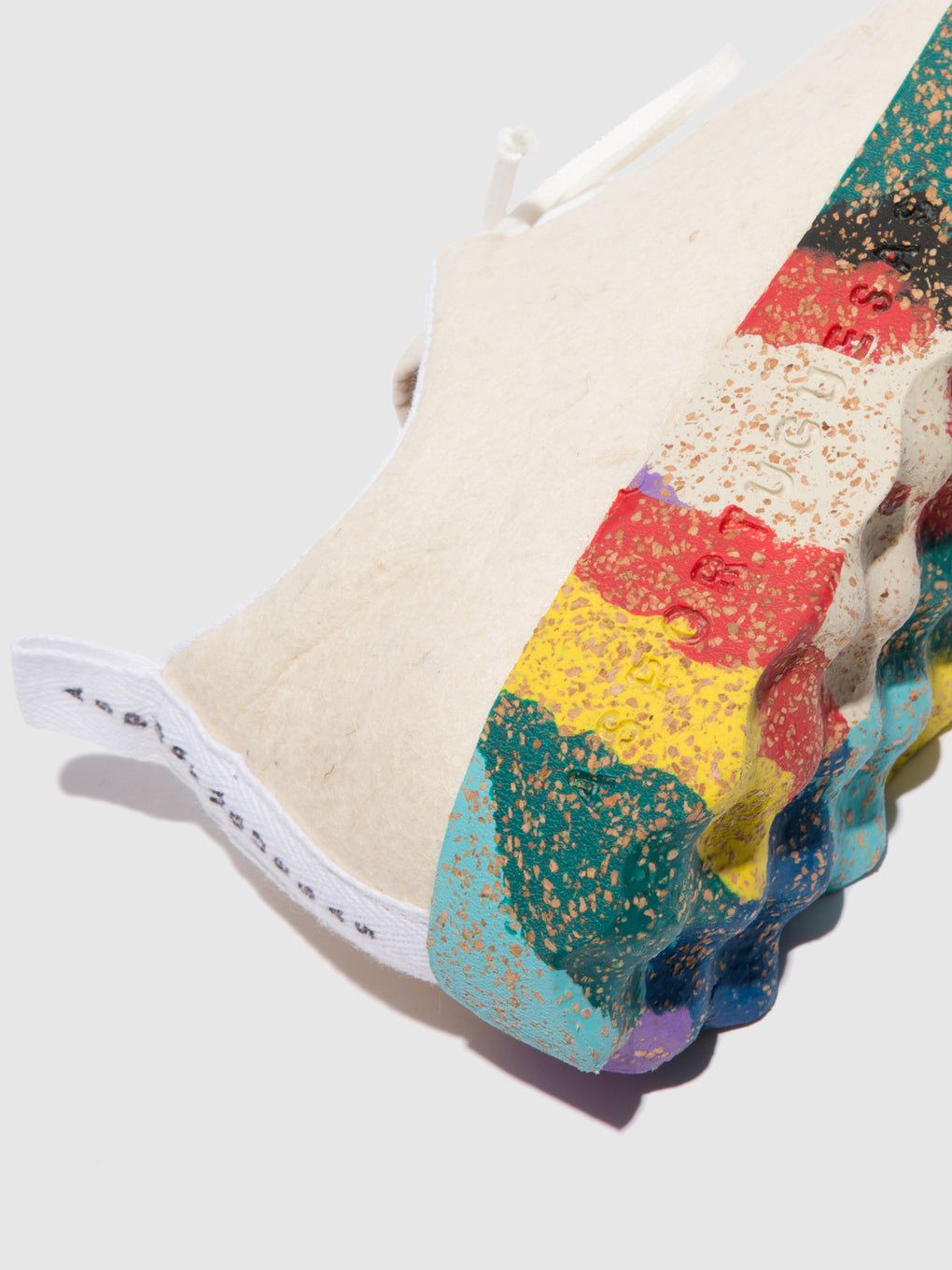 Lace-up Trainers CAMP Natural Pinatex