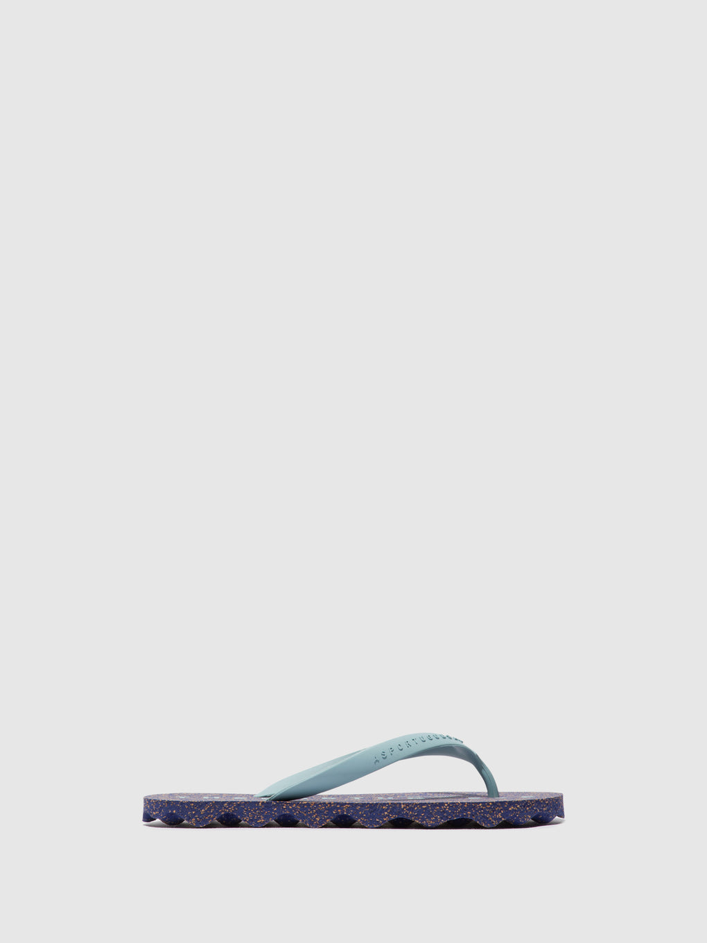 Beach Flip-Flops BASE Blue & cloud strap