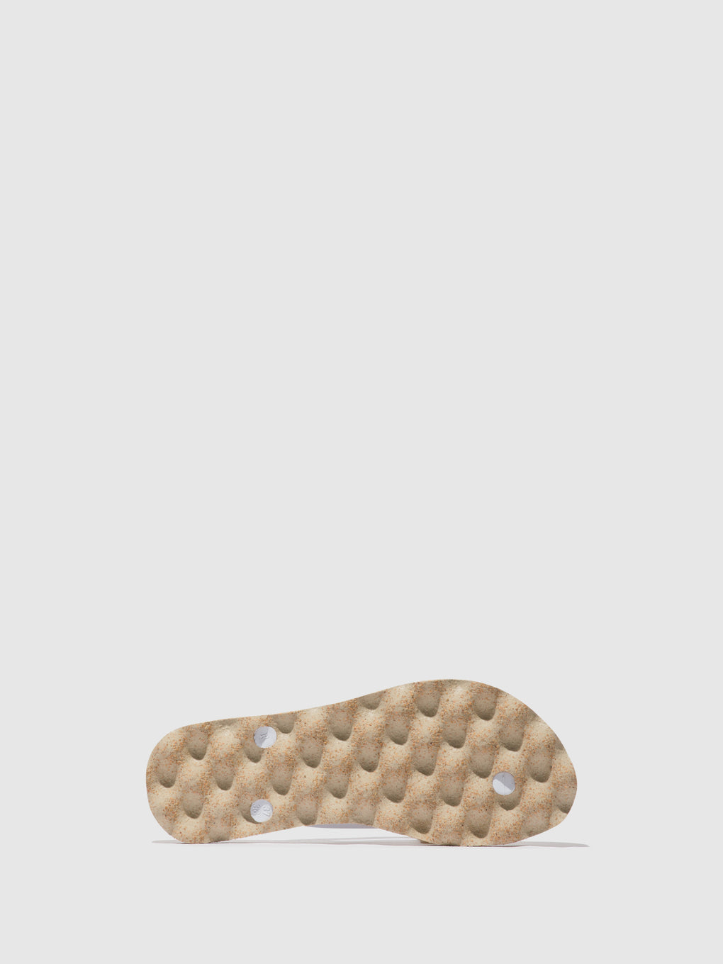 Beach Flip-Flops BASE Natural & White strap