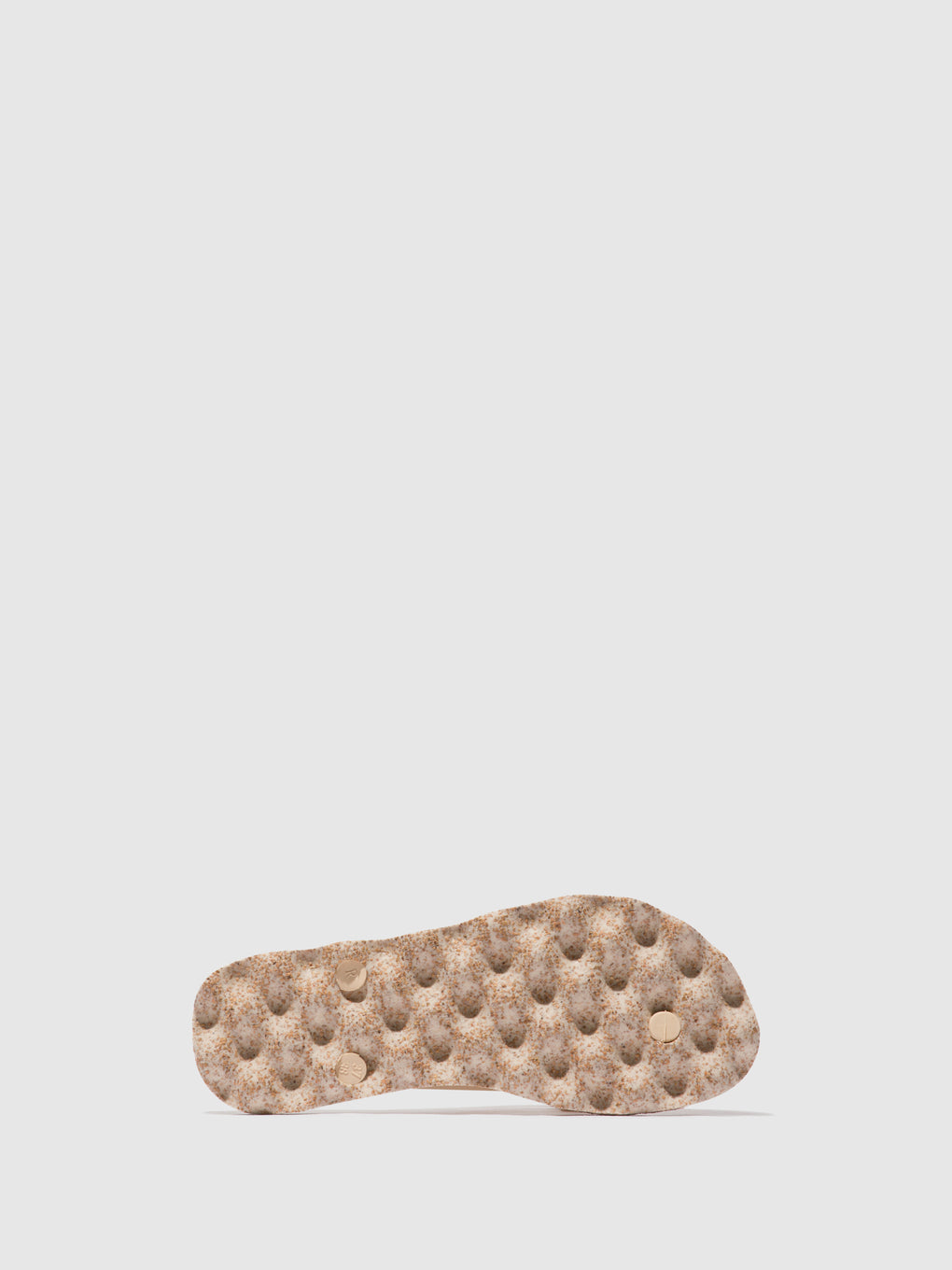 Beach Flip-Flops BASE Milky & cream strap