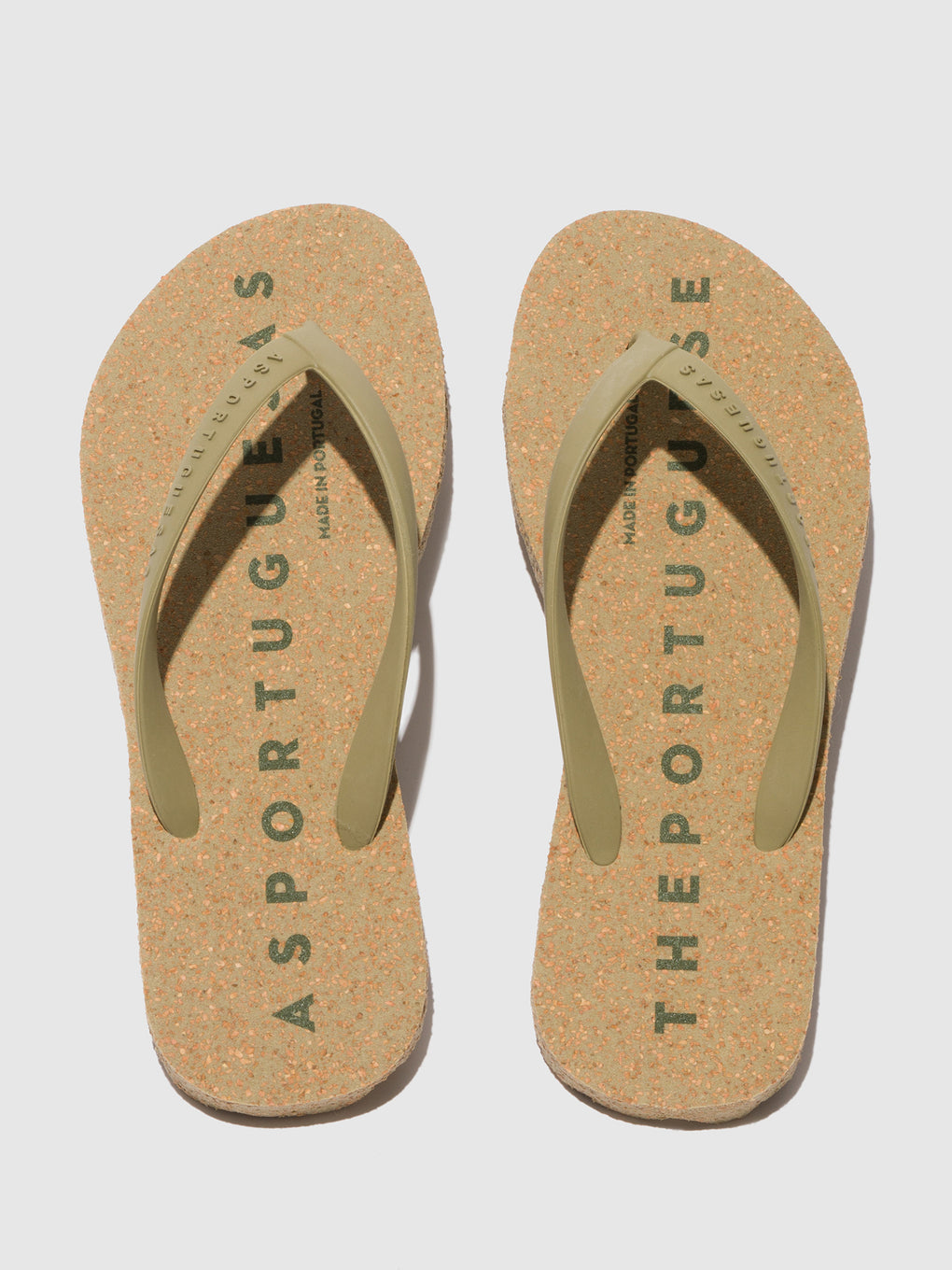 Beach Flip-Flops BASE Military & Mlt. Gold strap