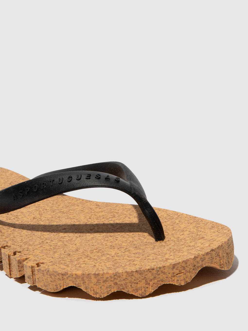 Beach Flip-Flops BUMPY Yellow & black strap