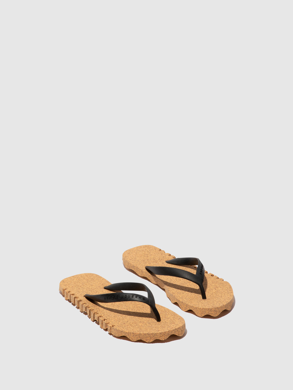 Beach Flip-Flops BUMPY Yellow & black strap