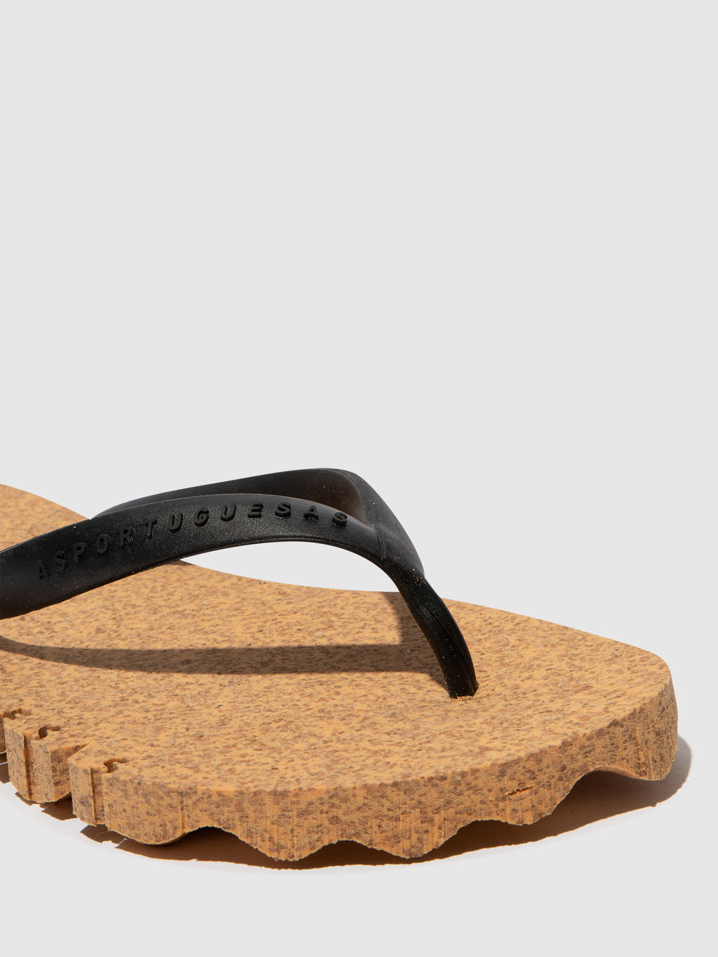 Beach Flip-Flops BUMPY Yellow & black strap