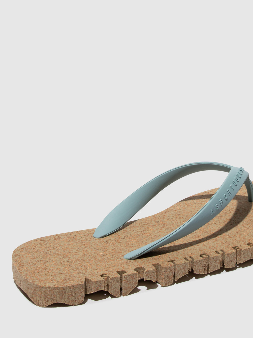 Beach Flip-Flops BUMPY Military & cloud strap