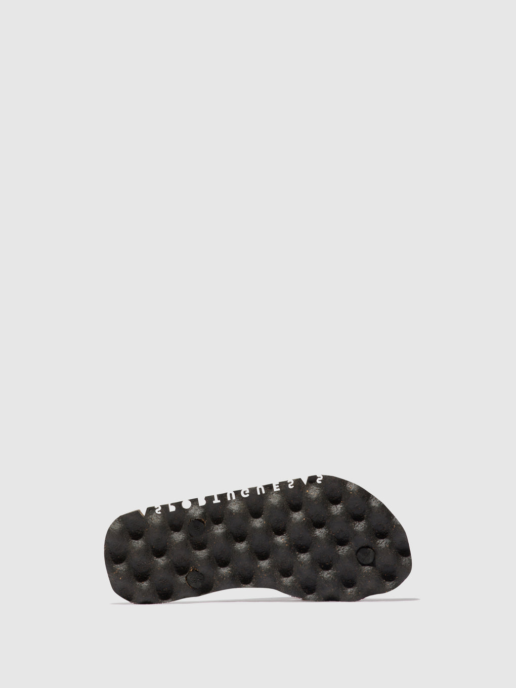 Beach Flip-Flops BUMPY Black & black strap