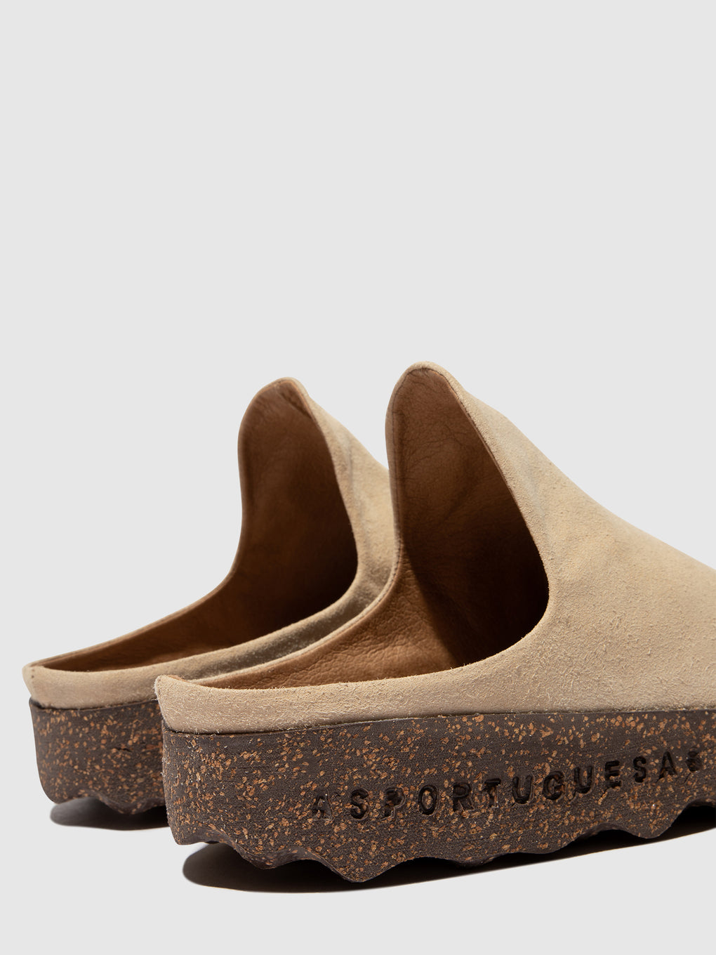 Slip-on Mules CLAY Beige (Suede)