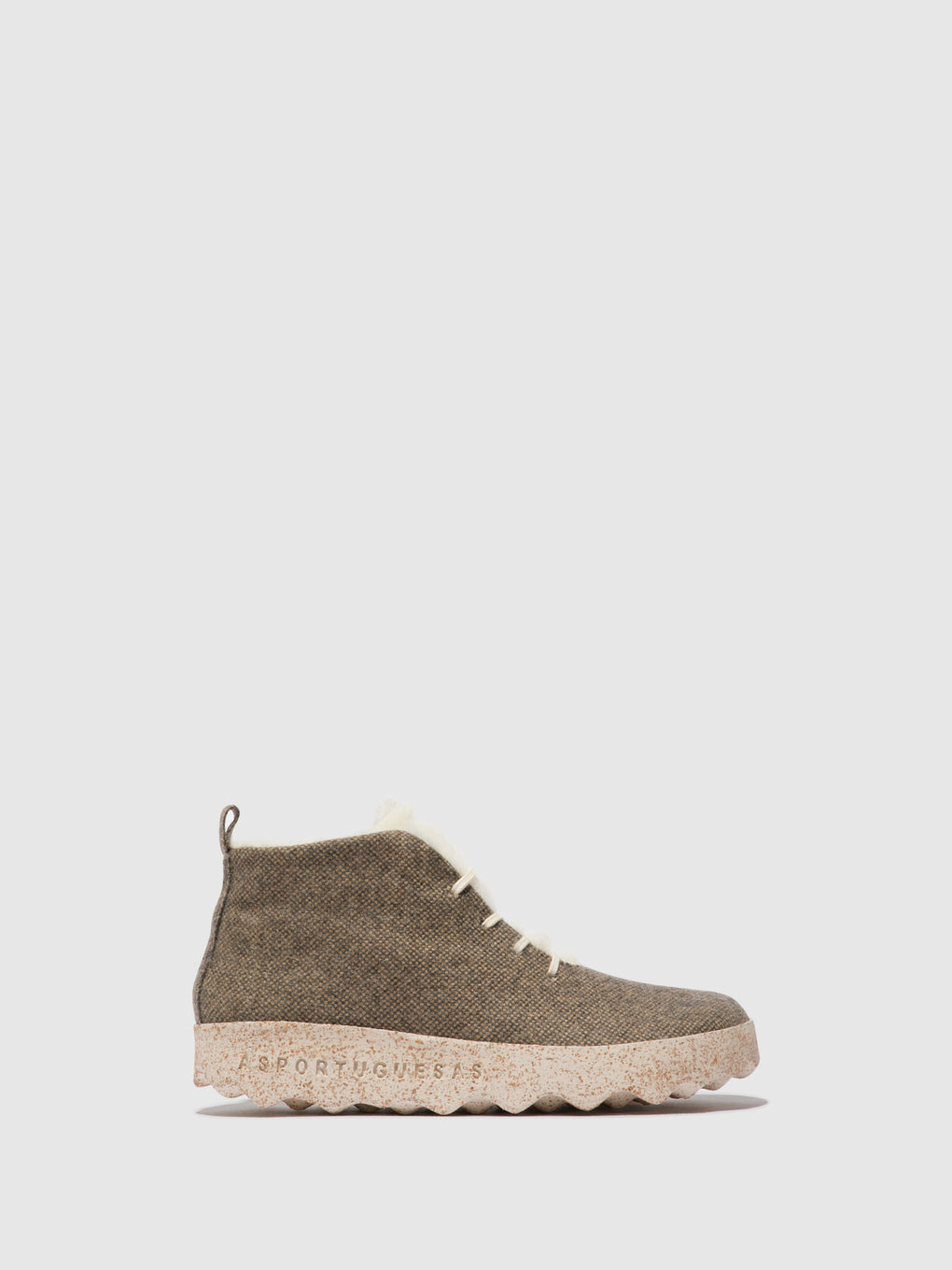 Lace-up Ankle Boots CAKE BROWN