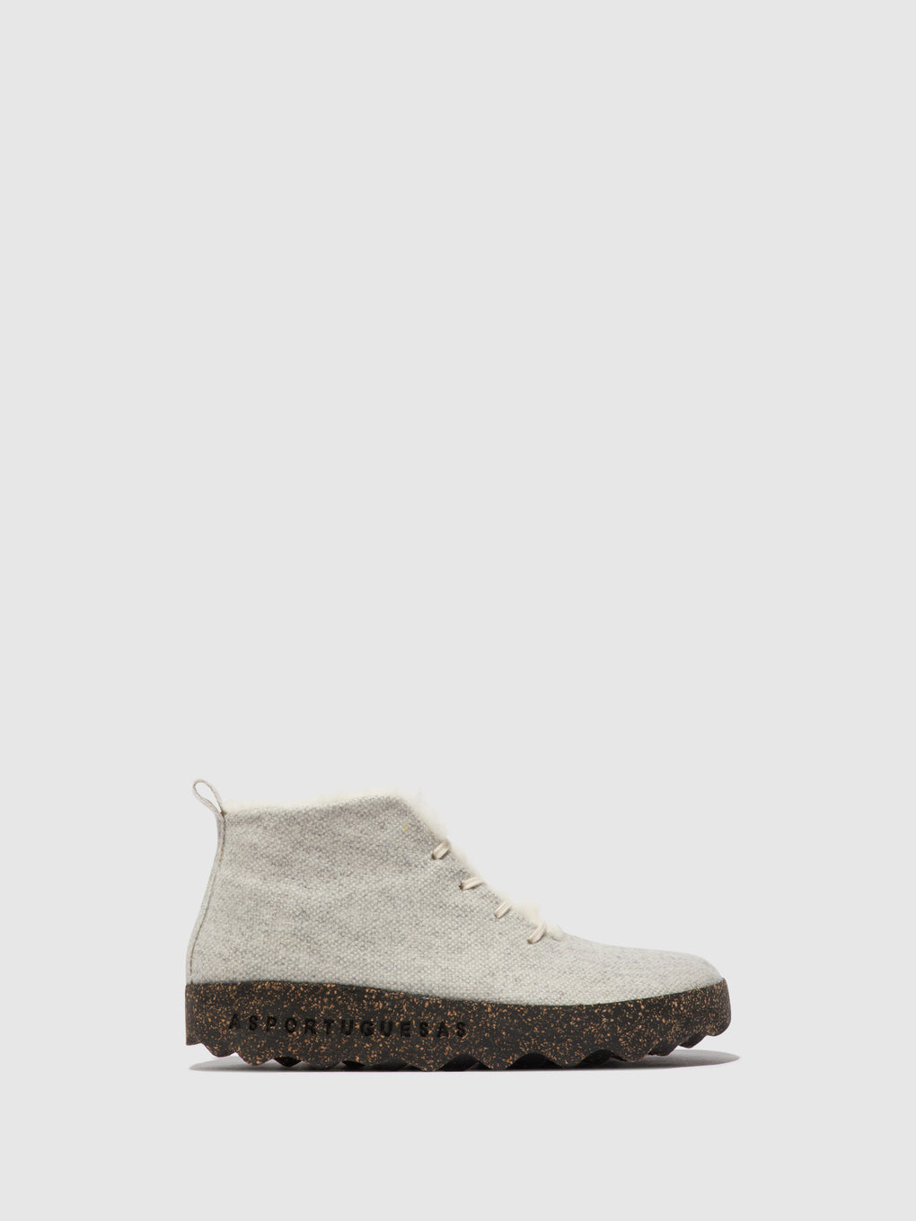 Lace-up Ankle Boots CAKE WHITE