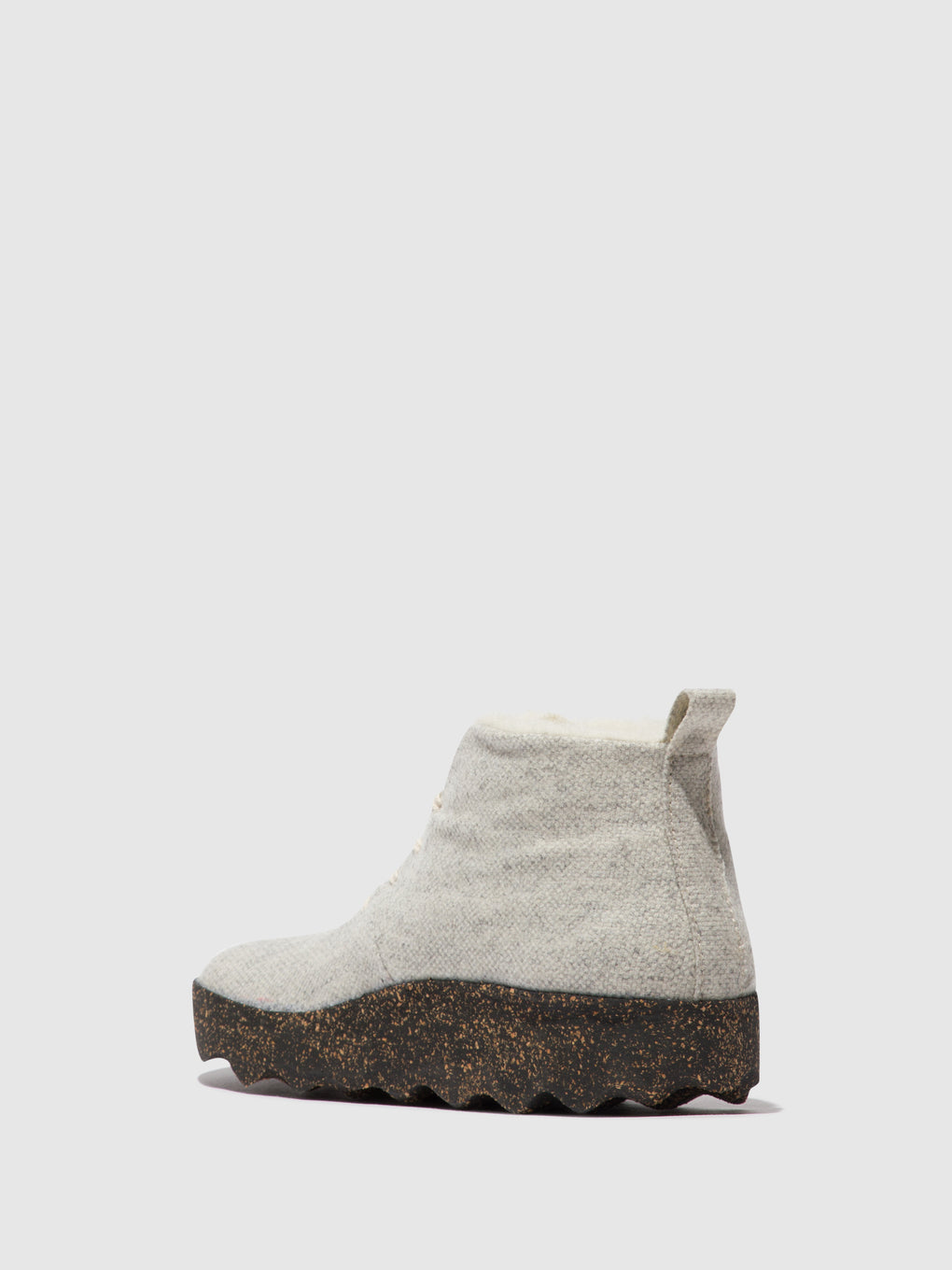Lace-up Ankle Boots CAKE WHITE