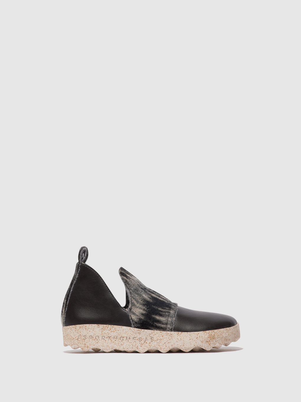 Round Toe Shoes CITY GREY/BLACK