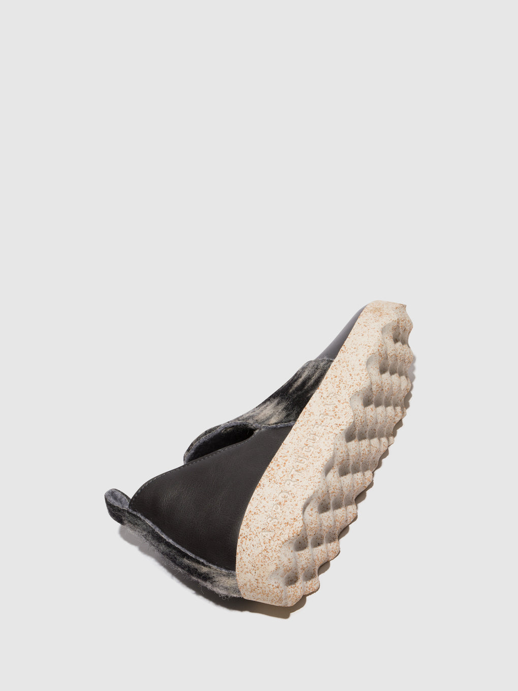 Round Toe Shoes CITY GREY/BLACK