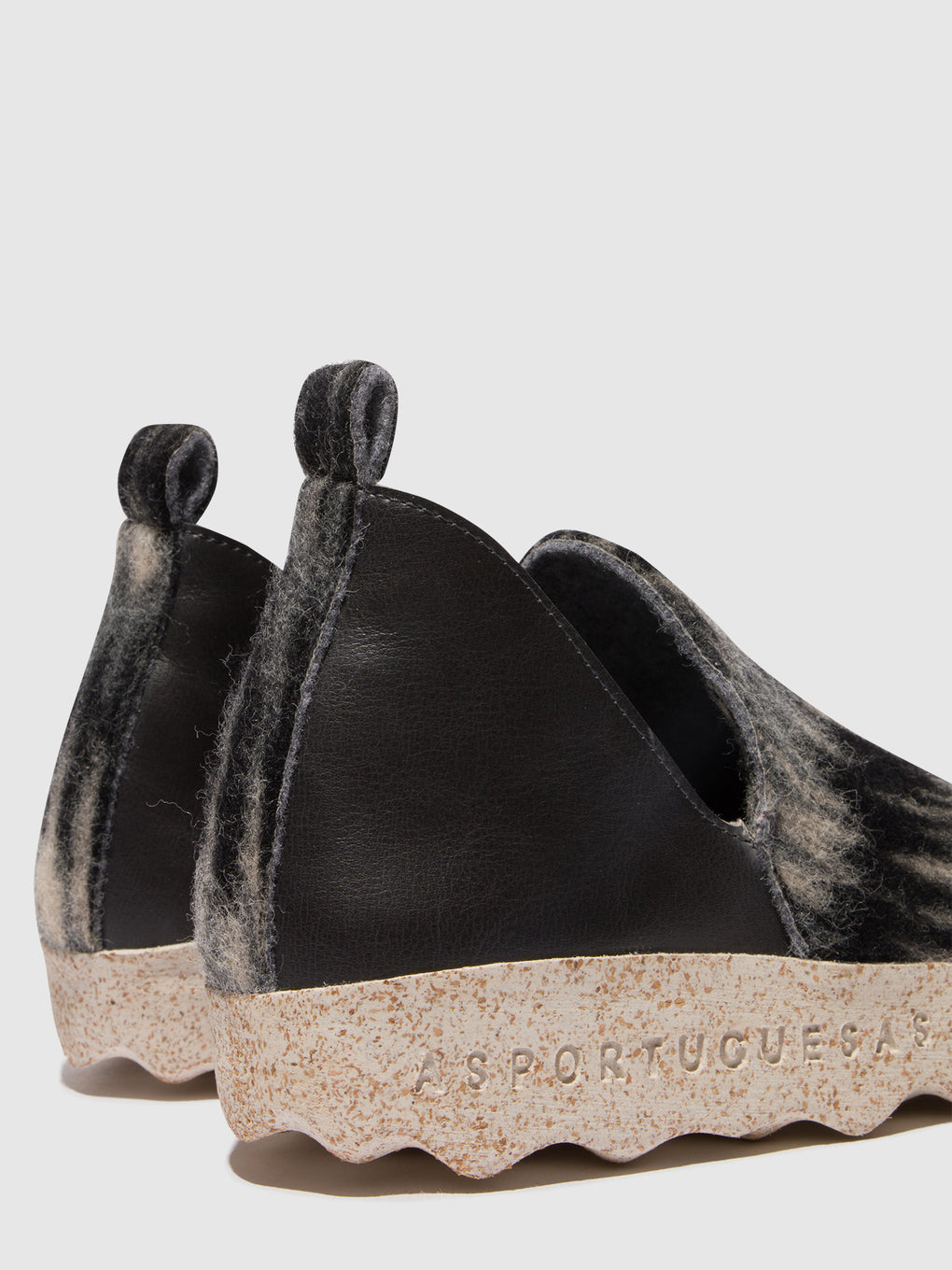Round Toe Shoes CITY GREY/BLACK