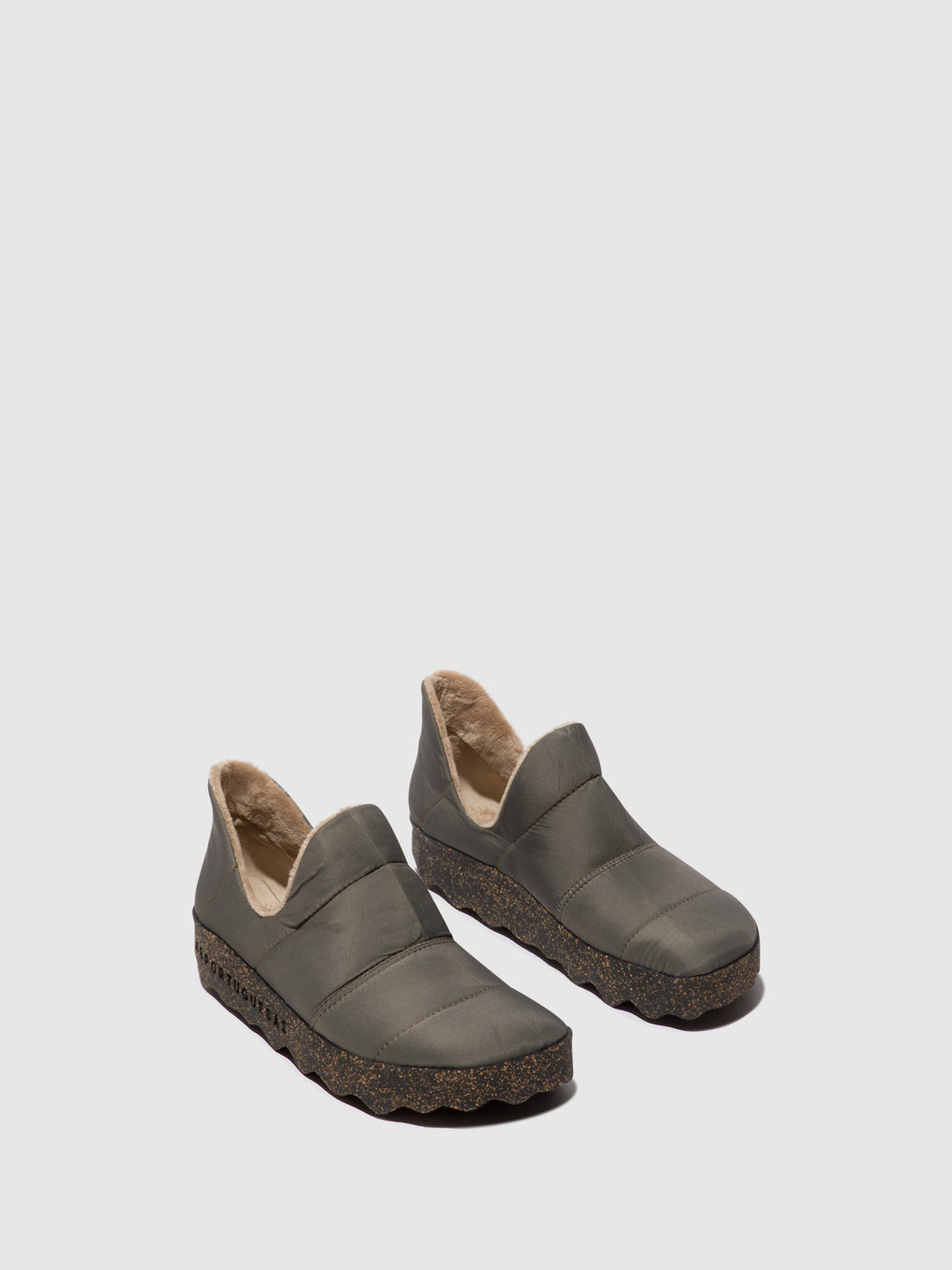 Round Toe Shoes CRUS TAUPE